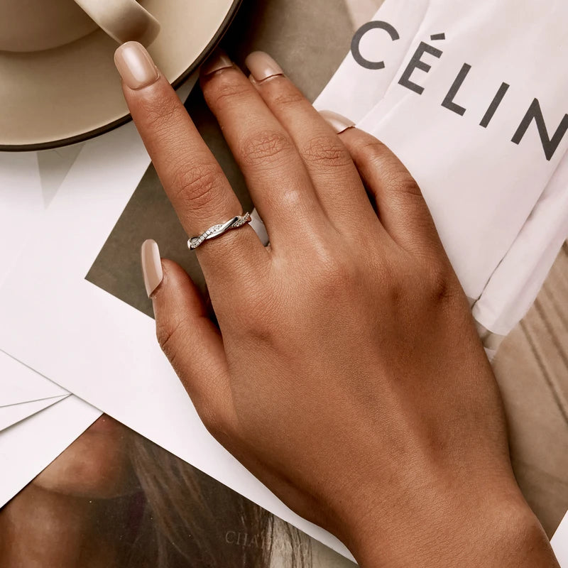 Rope Chain Layered Classic 2 Ring