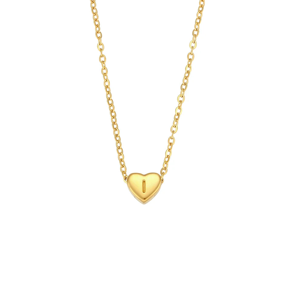Heart Pendant Initial Edition 2 Necklace