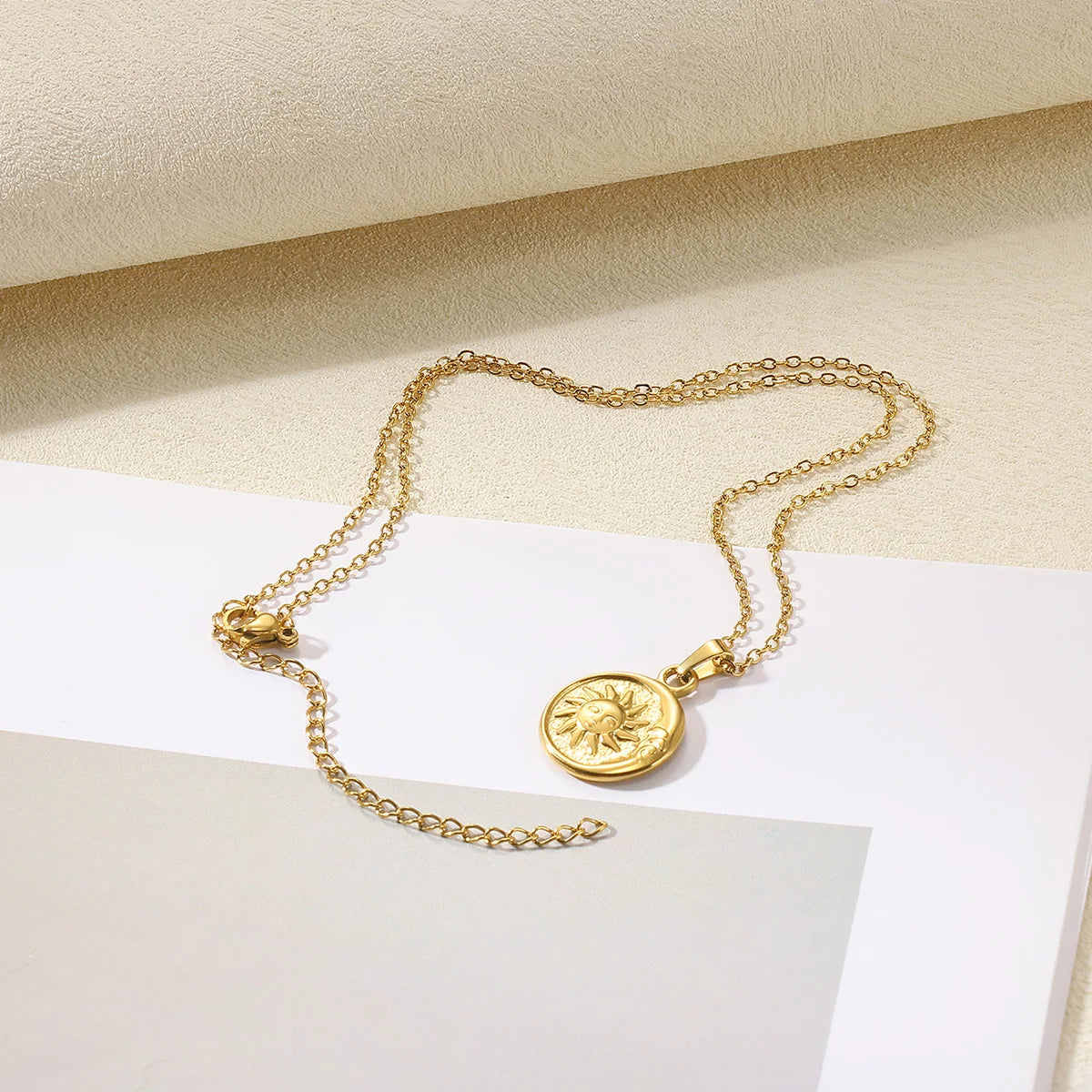 Celestial Coin Necklace