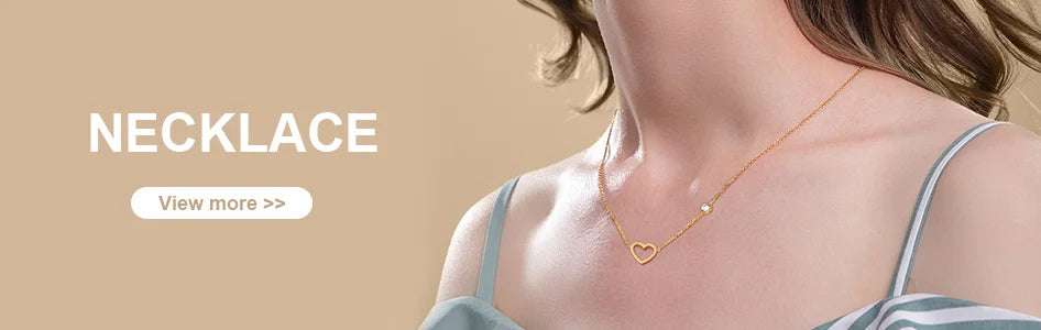 Heart Pendant Initial Necklace