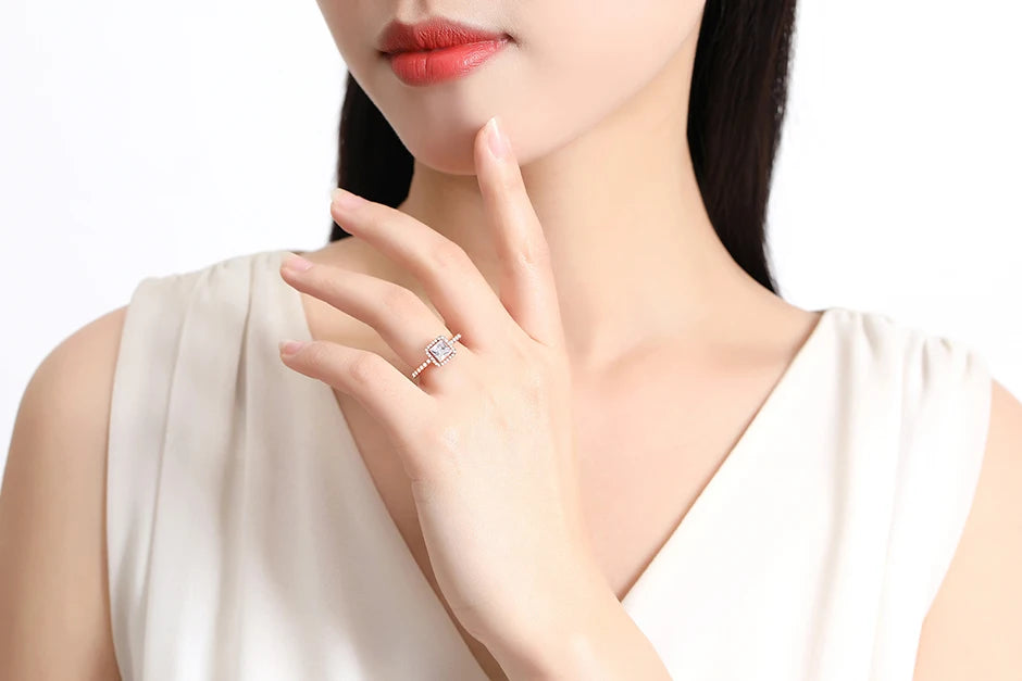Layered Heart Wedding Ring