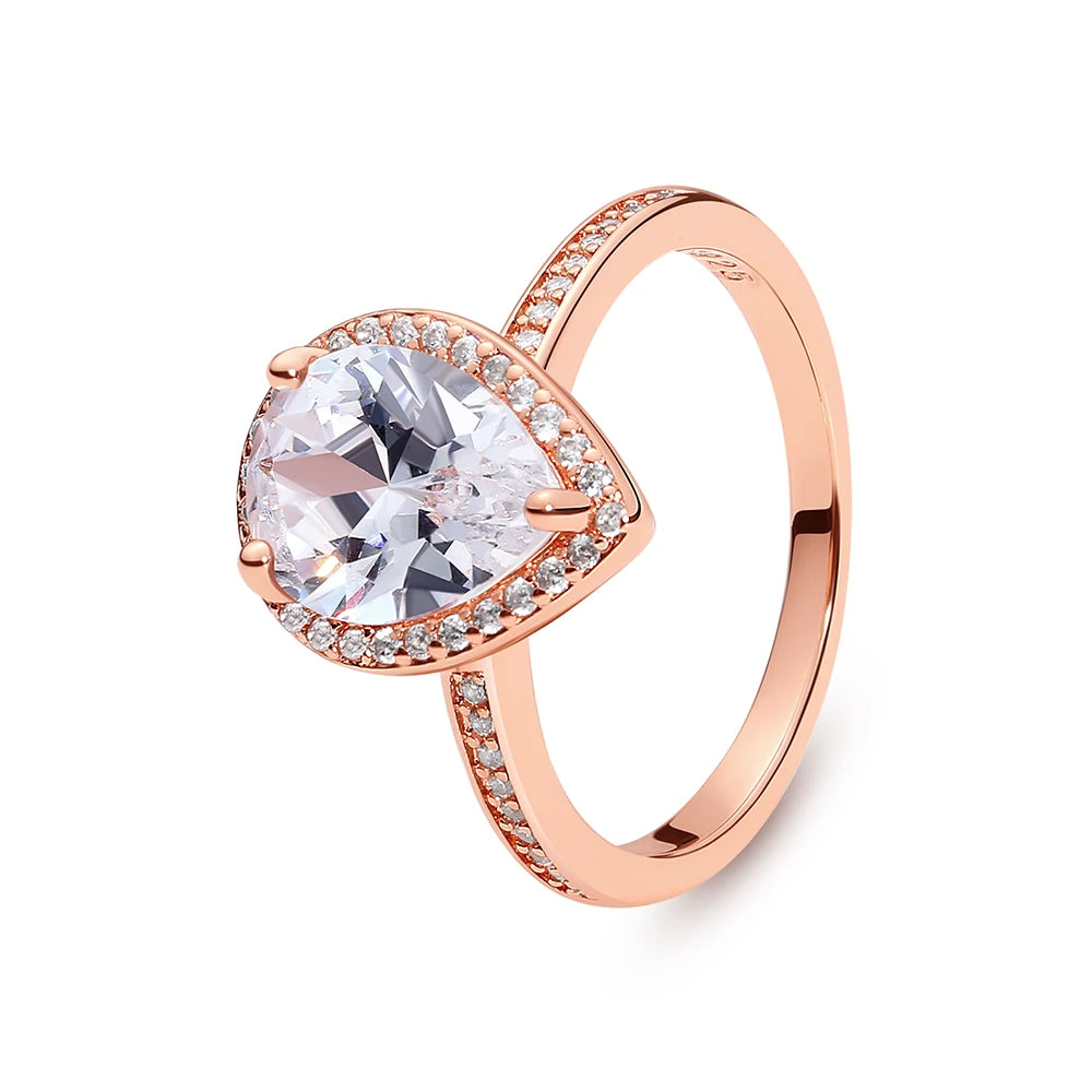 Layered Heart Wedding Ring