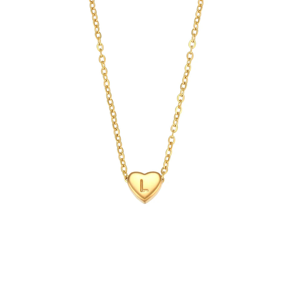 Heart Pendant Initial Edition 2 Necklace