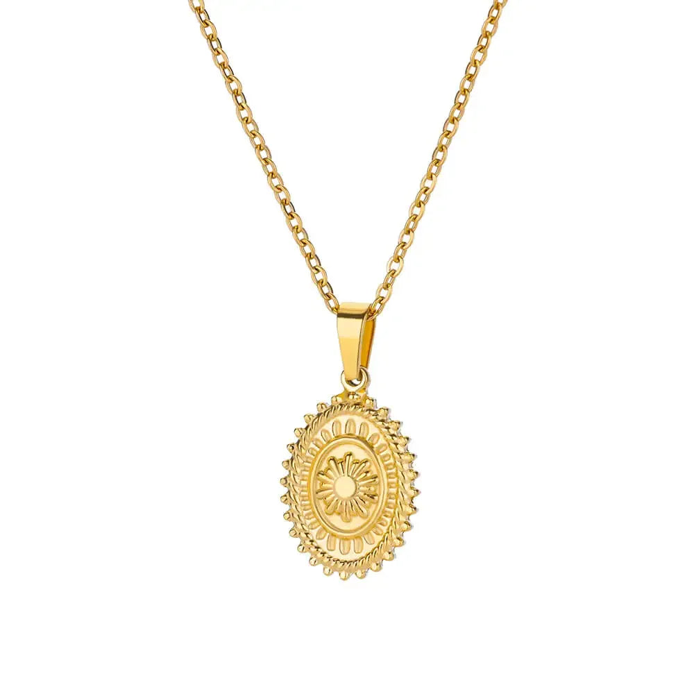 Celestial Coin Necklace