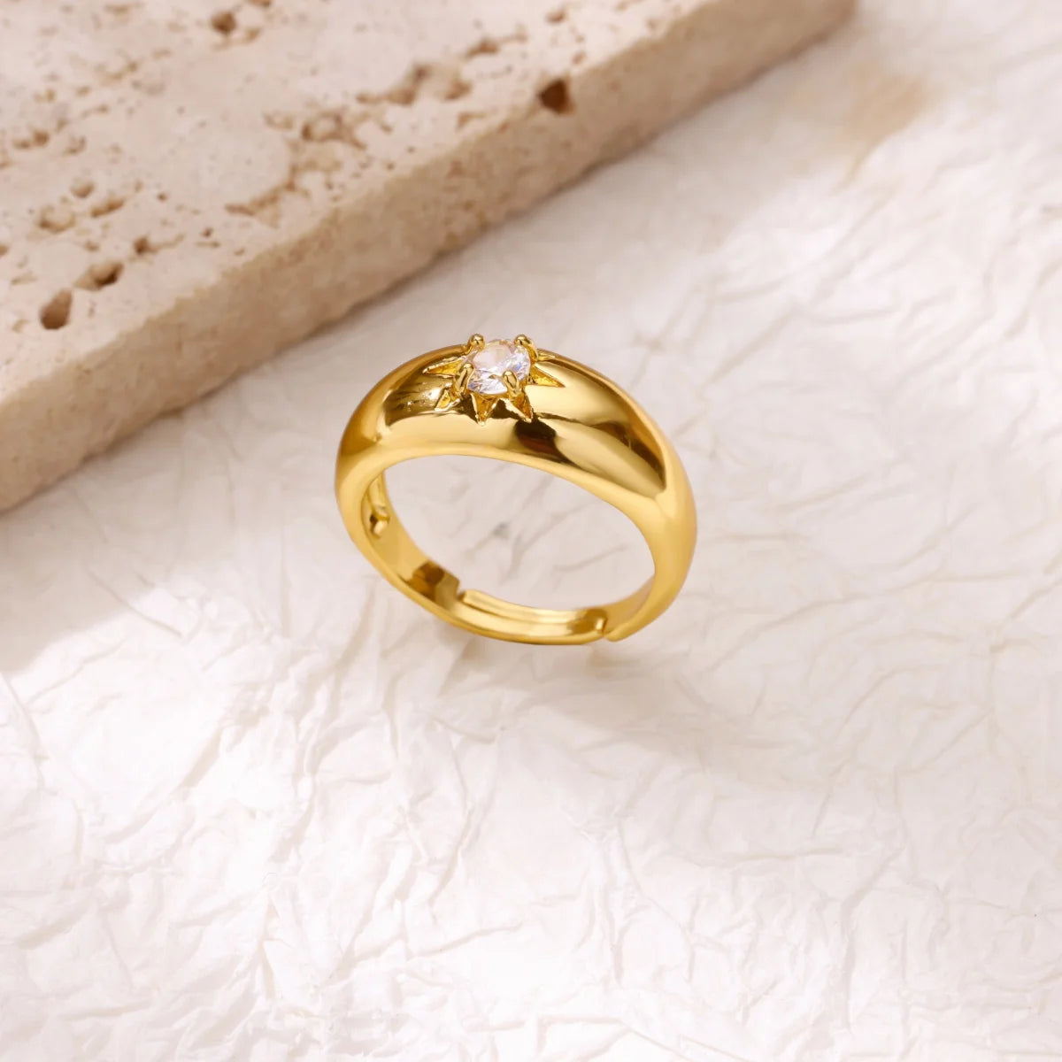 Geometric Charm Ring