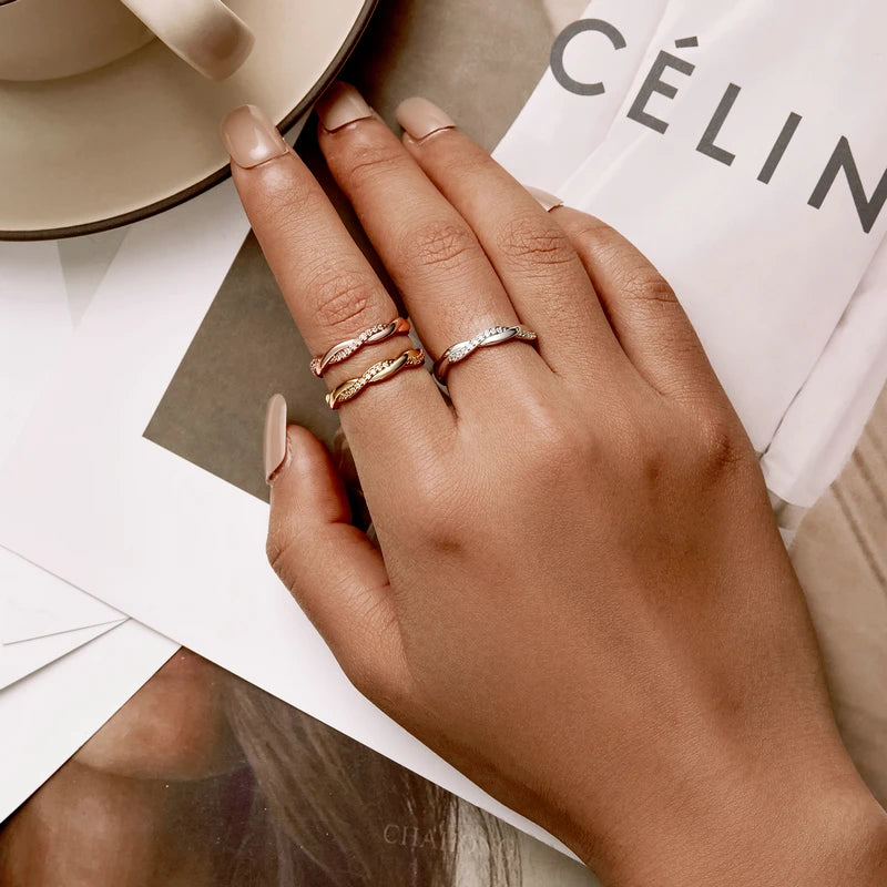 Rope Chain Layered Classic 1 Ring