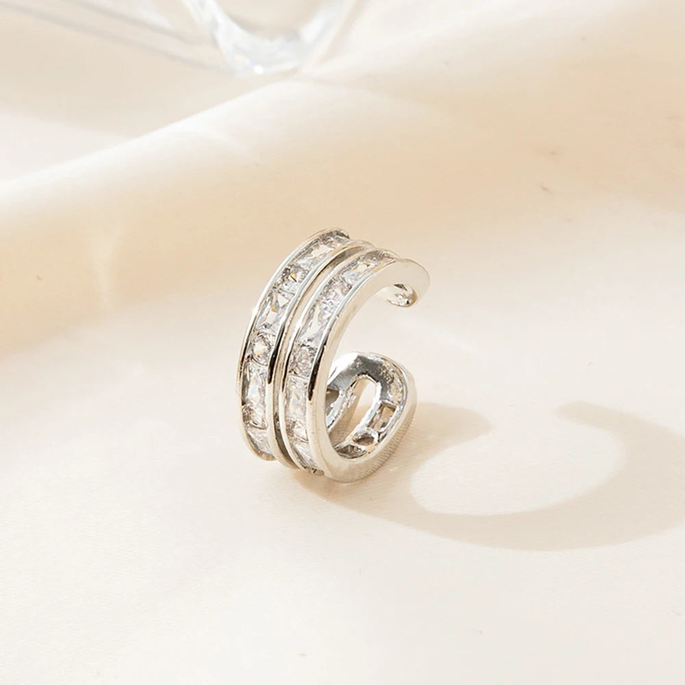 Sparkling Zirconia Earrings