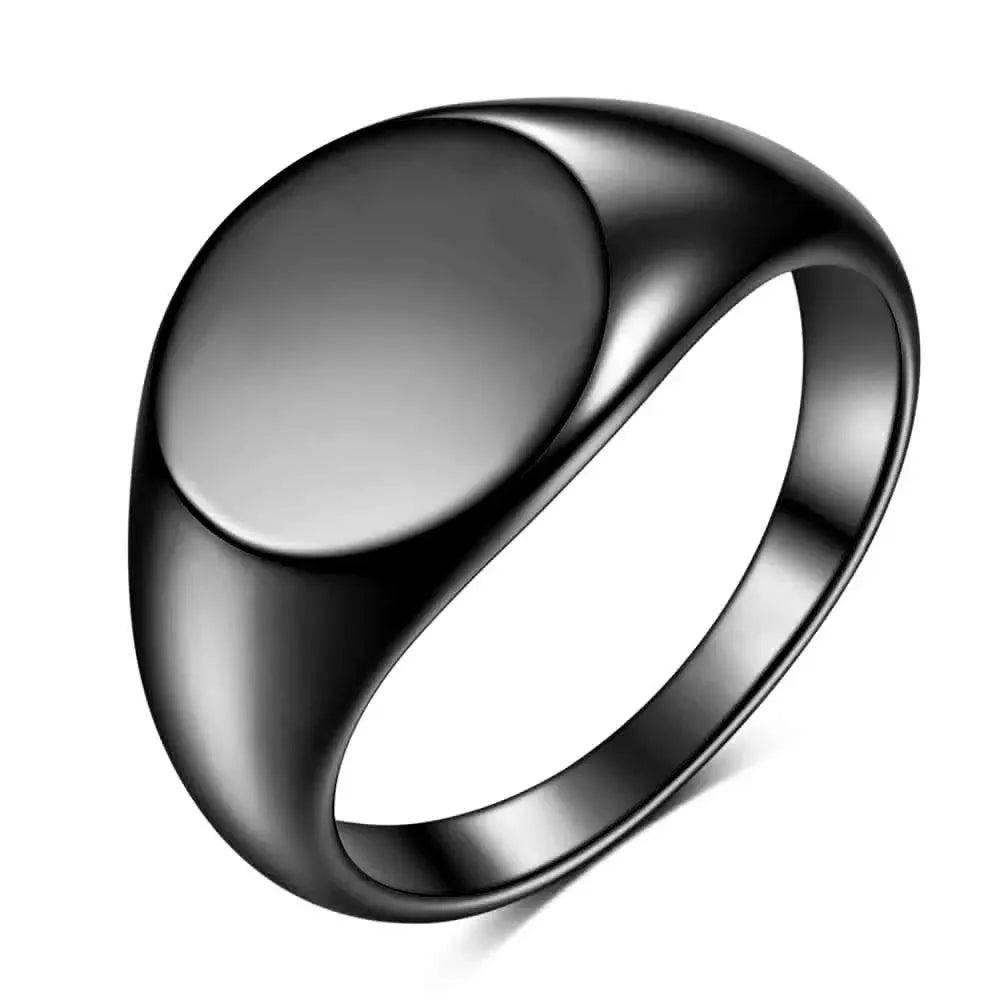 Initial Signet Ring