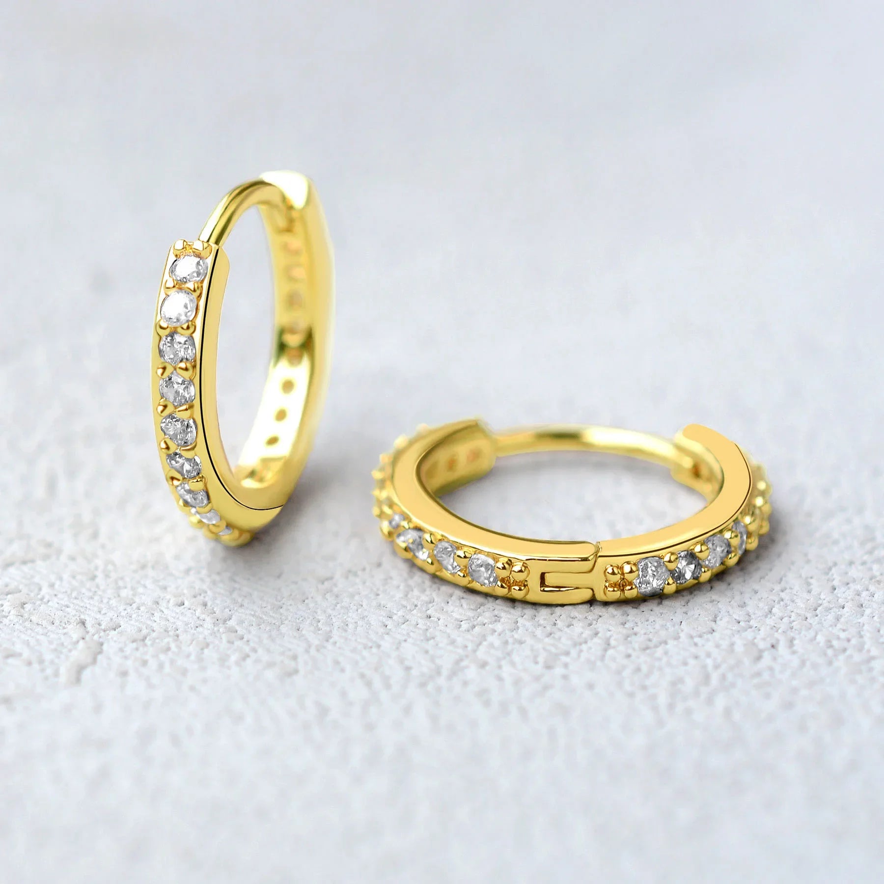 Classic Zirconia Classic 5 Earrings