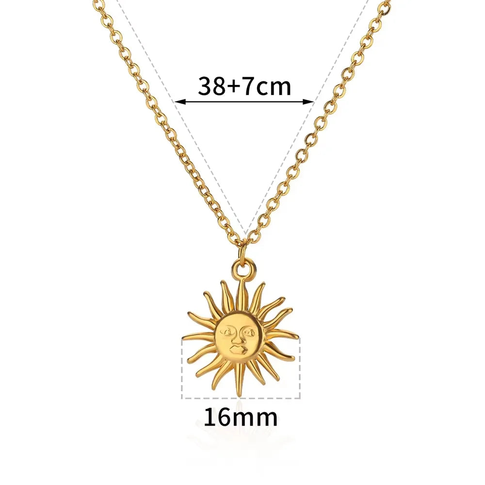 Celestial Coin Necklace