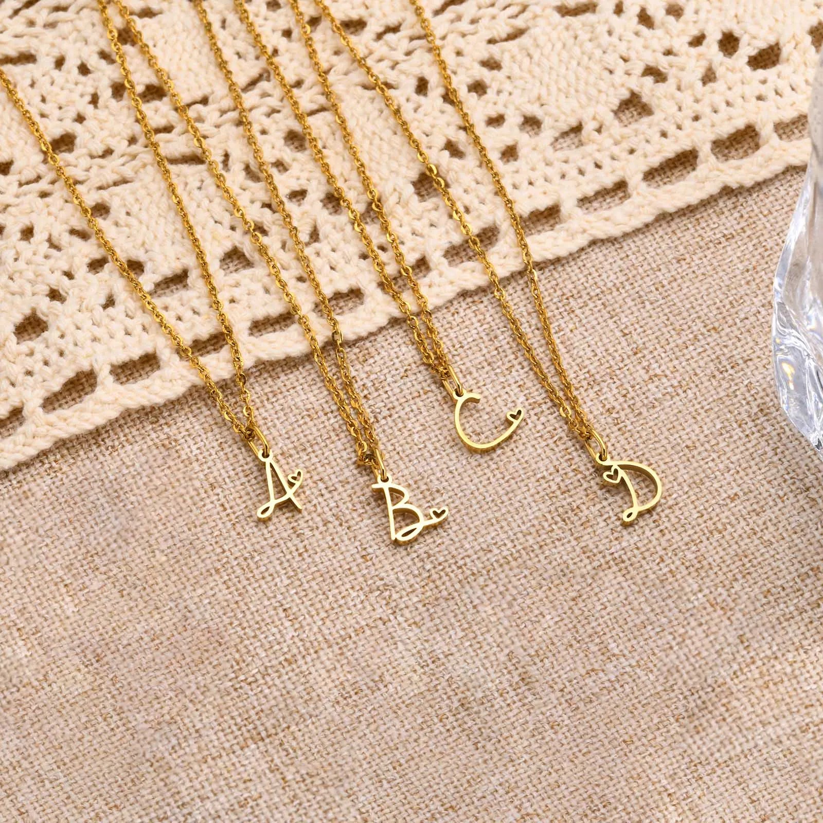 Heart Pendant Initial Edition 2 Edition 3 Edition 4 Necklace