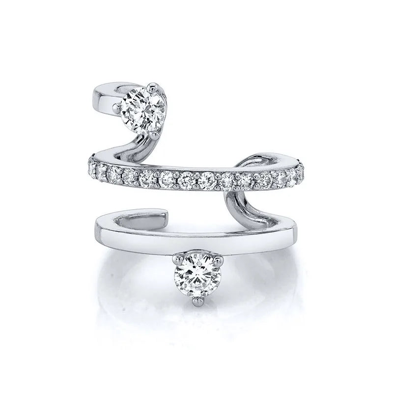 Classic Zirconia Classic 6 Earrings