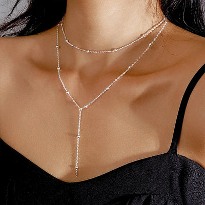 Layered Pendant Bead Edition 2 Necklace