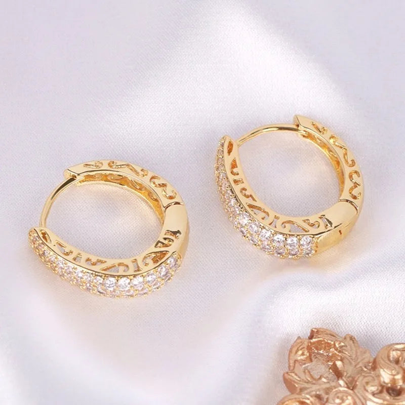 Classic Zirconia Classic 2 Earrings