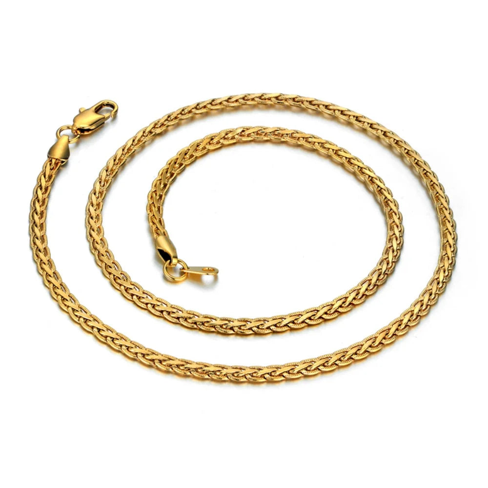 Foxtail Chain Necklace