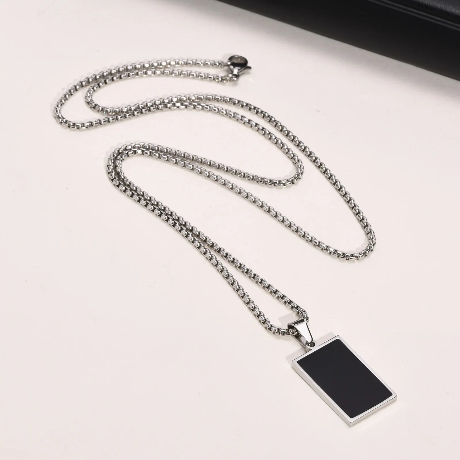 Tag Pendant Necklace