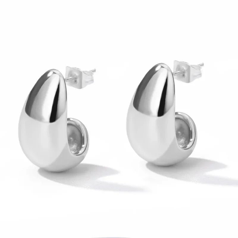 Heart Zirconia Earrings