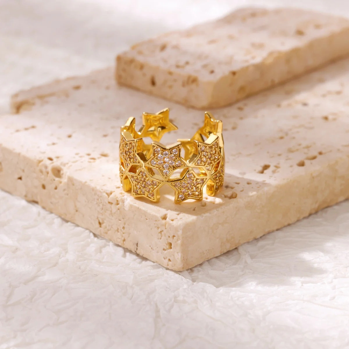 Geometric Charm Ring