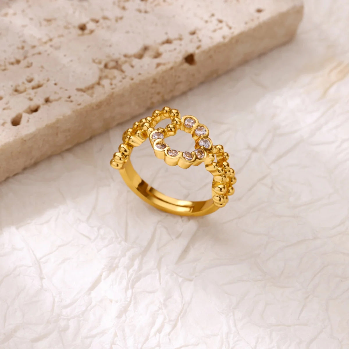 Geometric Charm Ring