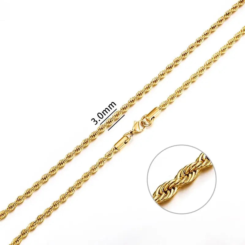 Rope Chain Classic Classic 4 Necklace
