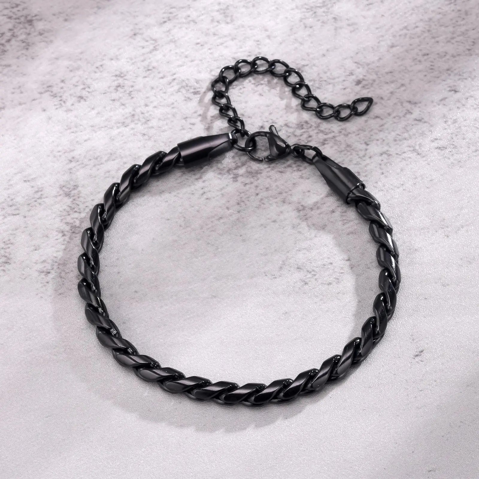 Essential Black Enamel Bracelet