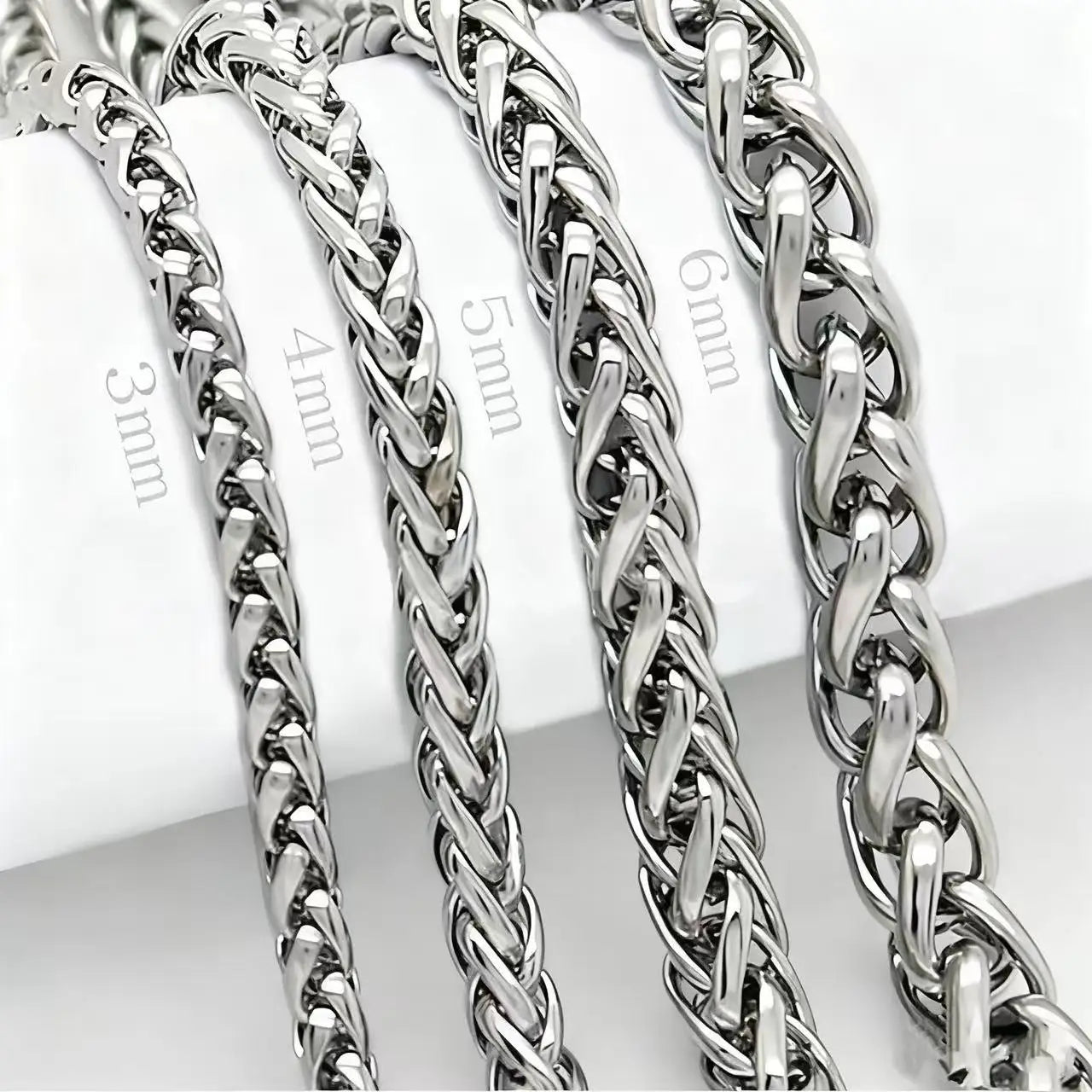 Rope Chain Pendant Black Enamel Necklace