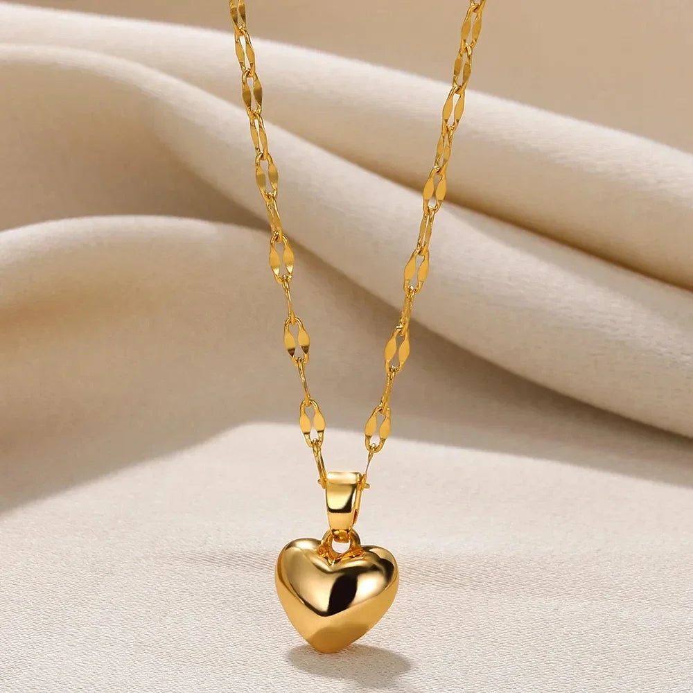 Heart Pendant Love Necklace