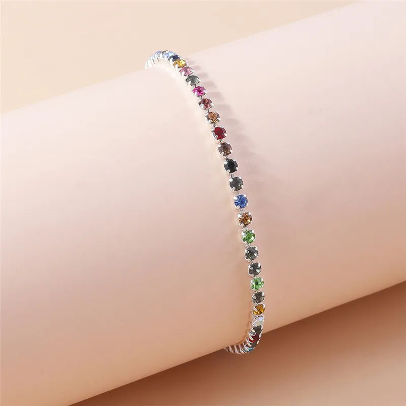 Tennis Crystal Rhinestone Bracelet