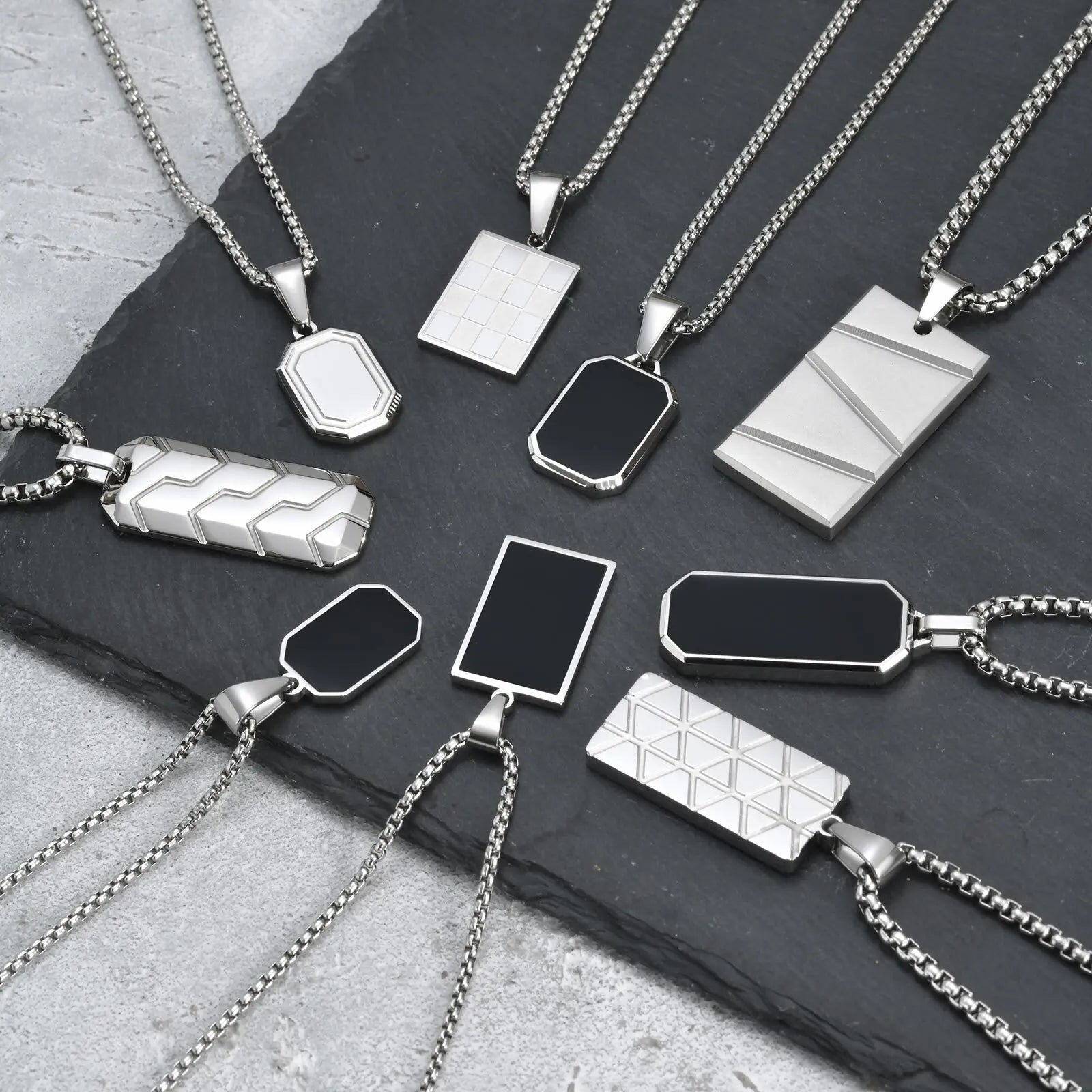 Tag Pendant Necklace