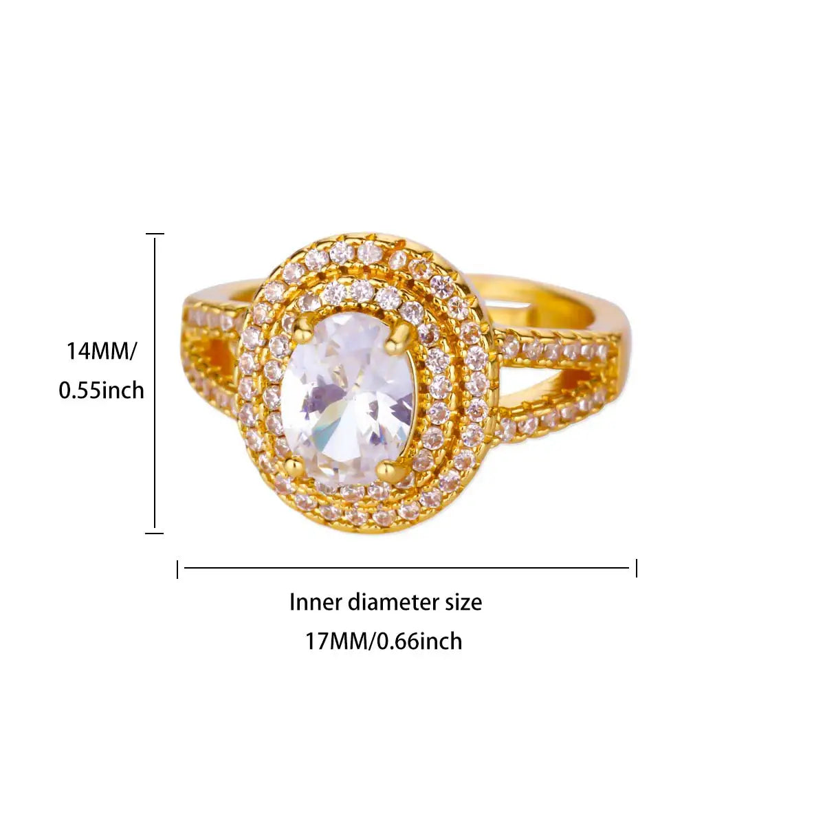 Geometric Charm Ring