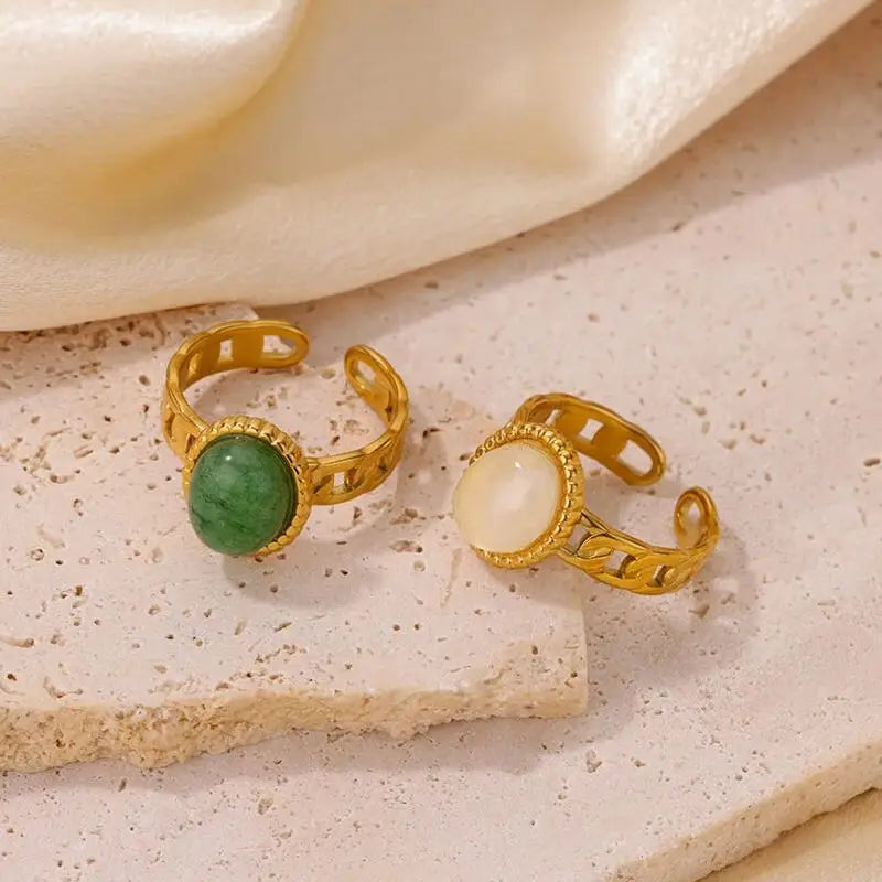 Anillo Ovalado Opalo