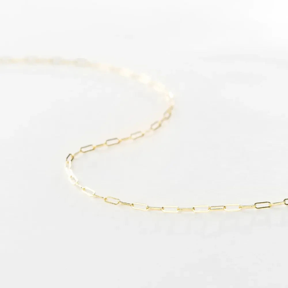 Paperclip Chain Necklace