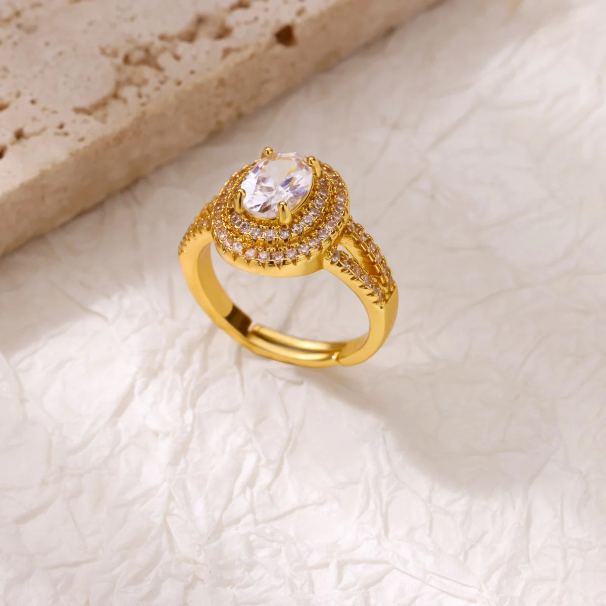 Geometric Charm Ring