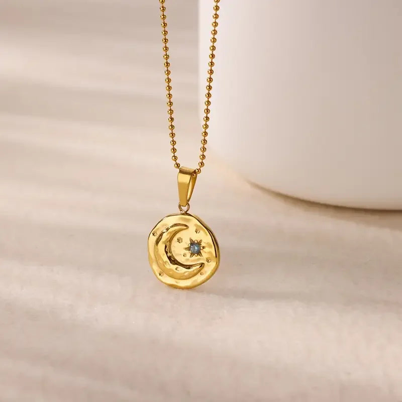 Celestial Coin Necklace