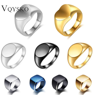 Initial Signet Ring