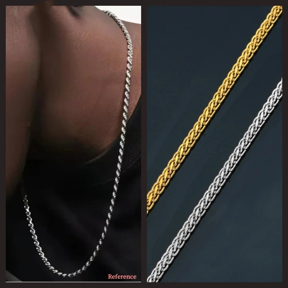 Foxtail Chain Necklace