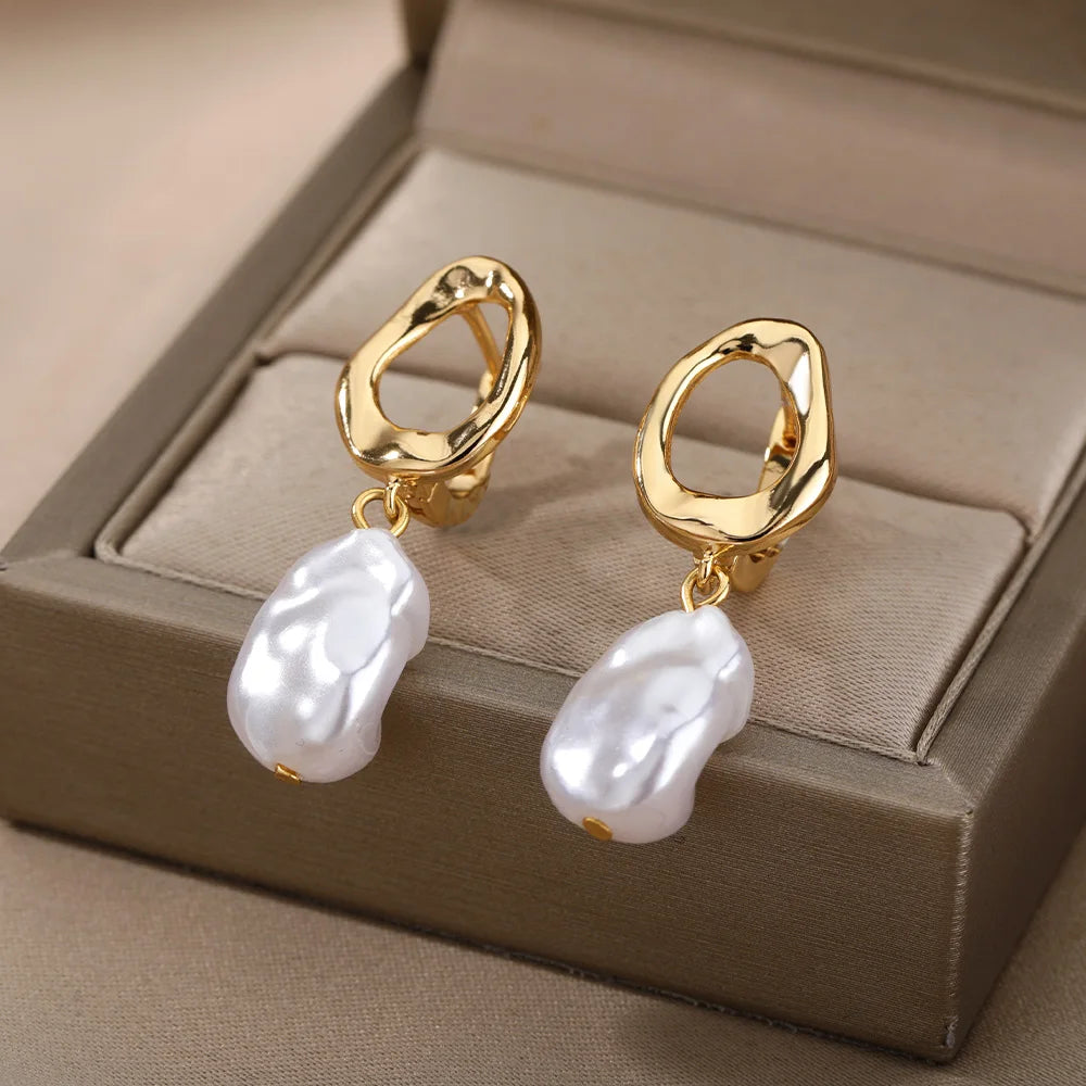 Heart Zirconia Earrings