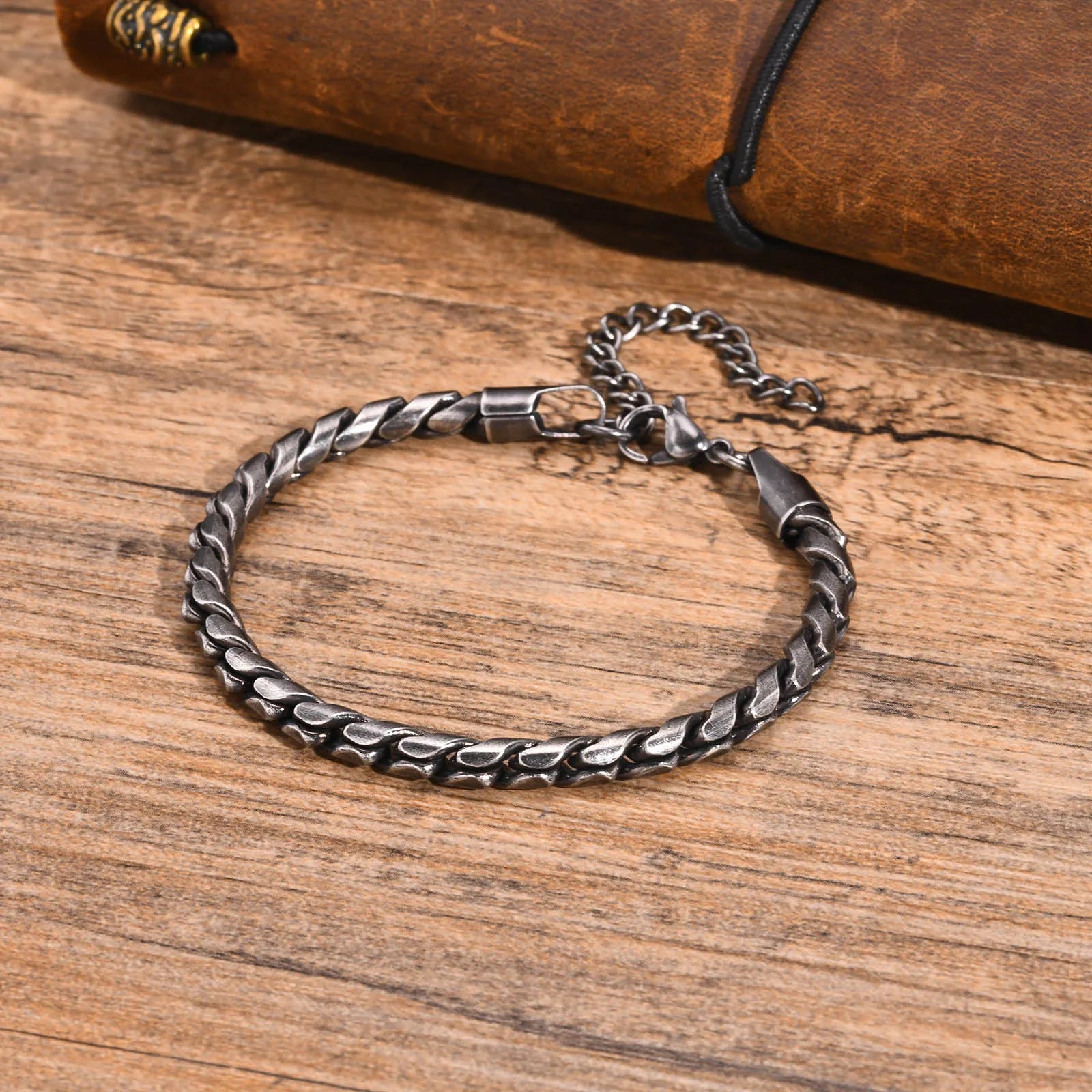 Essential Black Enamel Bracelet