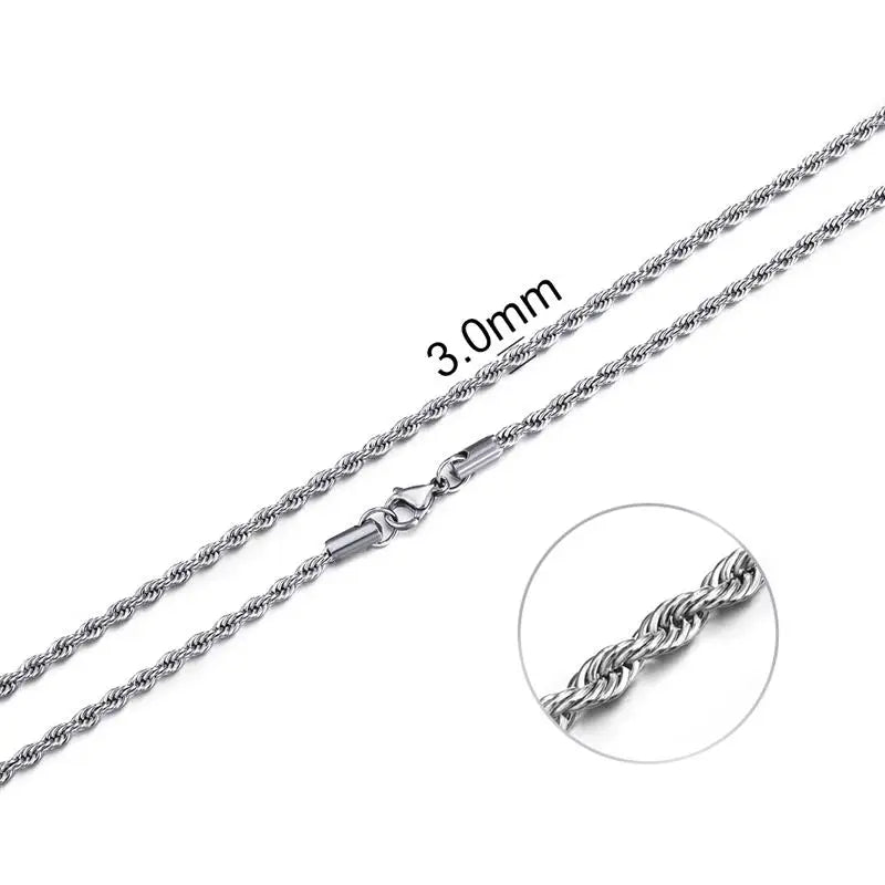 Rope Chain Classic Classic 4 Necklace