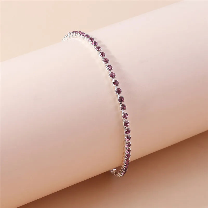Tennis Crystal Rhinestone Edition 2 Bracelet