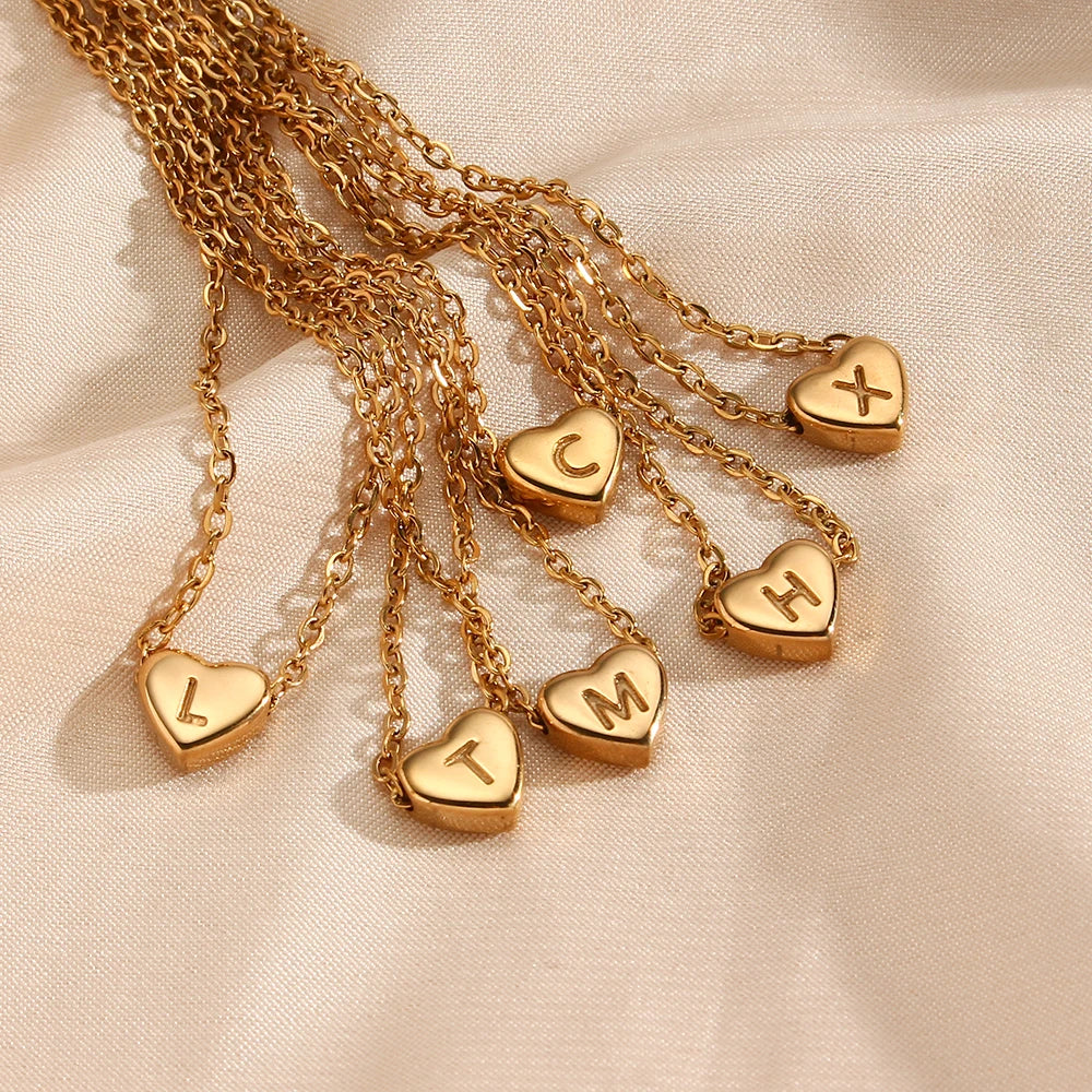 Heart Pendant Initial Edition 2 Necklace